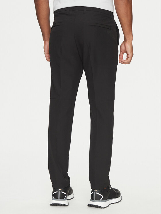 BOSS BOSS Spodnie materiałowe T_Commuter 50534303 Czarny Slim Fit