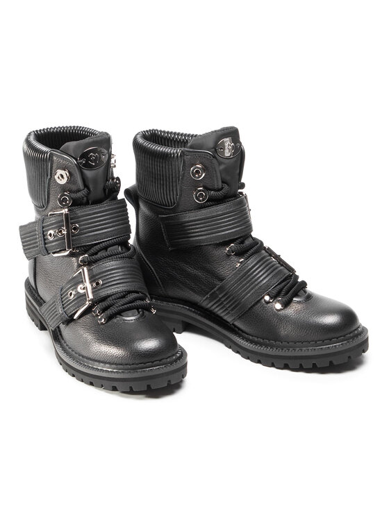 Eva Minge Eva Minge Schnürstiefeletten EM-41-08-000941 Schwarz