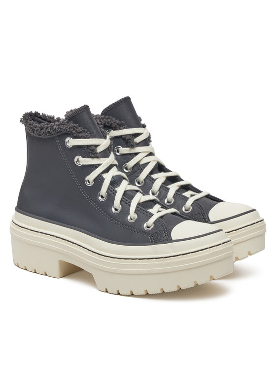 Converse Converse Trampki Chuck Taylor All Star Lugged Heel Sherpa A10152C 094 Granatowy