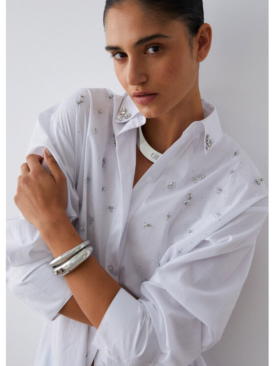 Liu Jo Liu Jo Abito da sera WA6154T407AA6838 Bianco Regular Fit