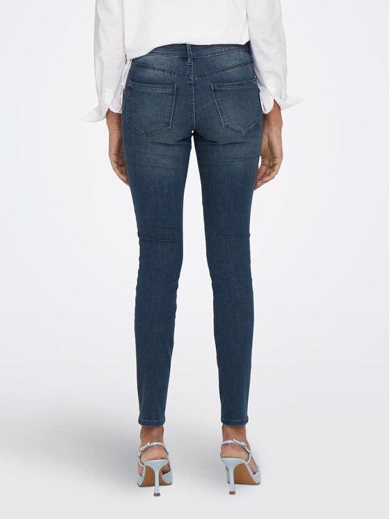 ONLY ONLY Džinsi 15233288 Zils Skinny Fit