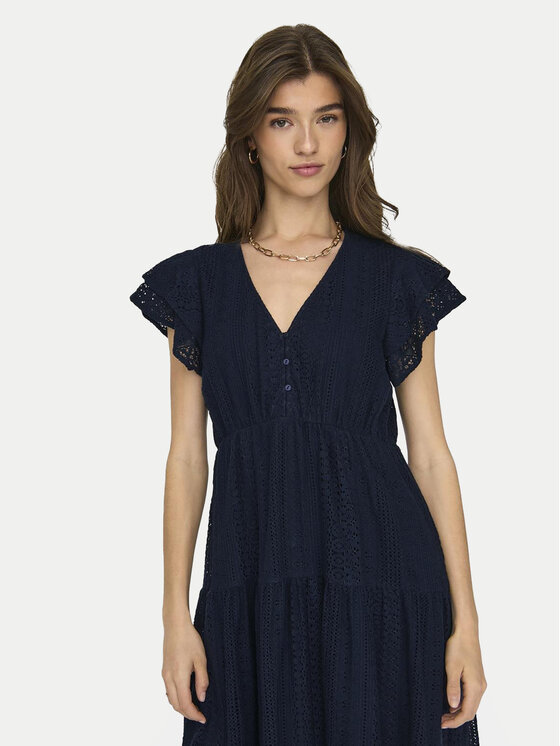 ONLY ONLY Vestito estivo Helena 15303058 Blu scuro Regular Fit