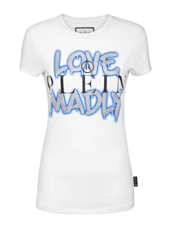 PHILIPP PLEIN PHILIPP PLEIN T-Shirt 693 Biały