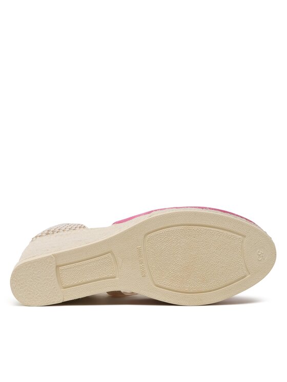 Manebi Manebi Espadrile Low Wedge Espadrilles R 1.0 WL Roza