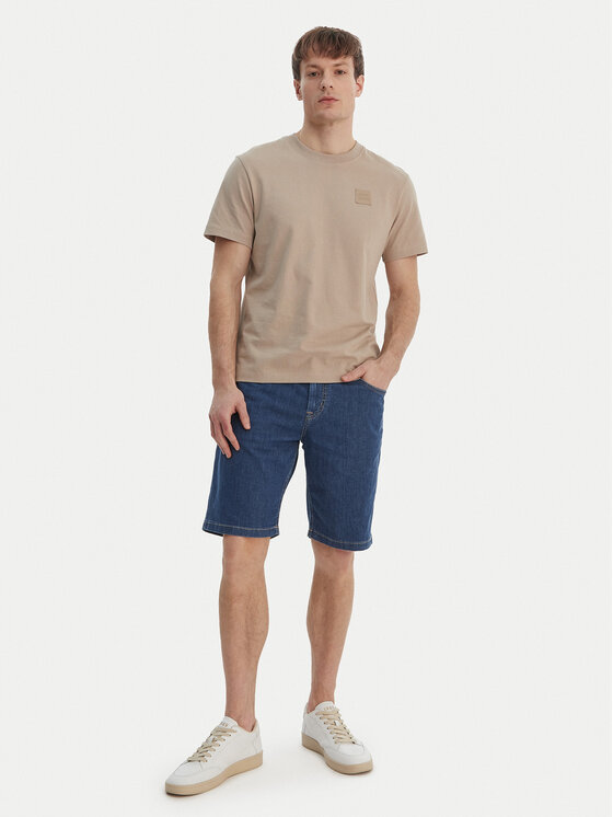 JOOP! Jeans JOOP! Jeans Тишърт JJJ-Lei 30101979 Бежов Regular Fit