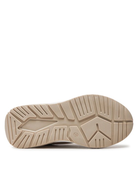 Tommy Hilfiger Tommy Hilfiger Сникърси Low Cut Lace-Up Sneaker T3A9-33218-1696 Бежов