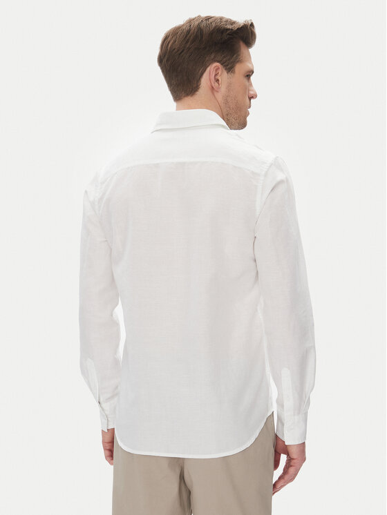 Calvin Klein Jeans Calvin Klein Jeans Särk J30J327295 Valge Regular Fit
