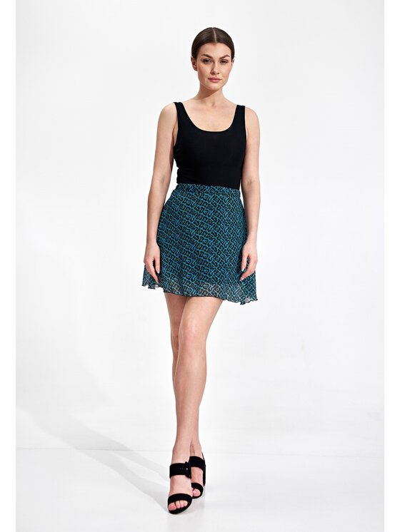 FIGL FIGL Sukňa M878 Farebná Regular Fit