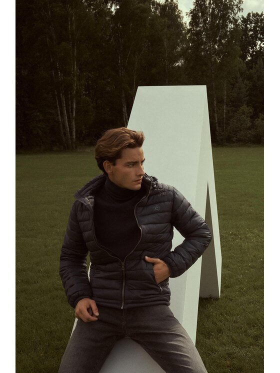 Lancerto Lancerto Kurtka puchowa Arvid Granatowy Regular Fit