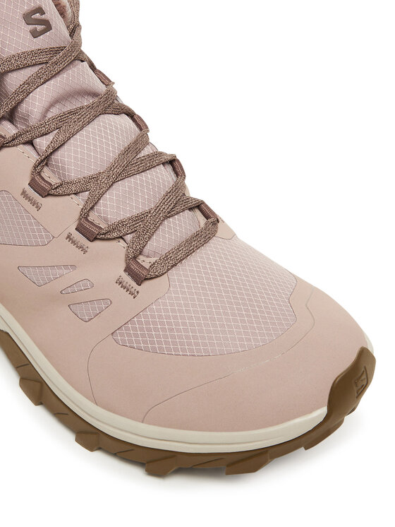 Salomon Salomon Trekkingi Outsnap Waterproof L47854100 Różowy