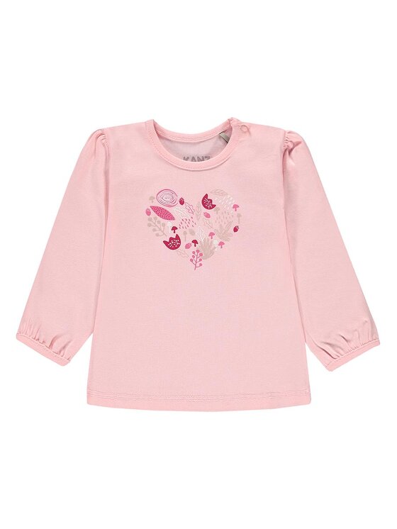 Kanz Kanz Bluzka 2122213-2800 Różowy Basic Fit