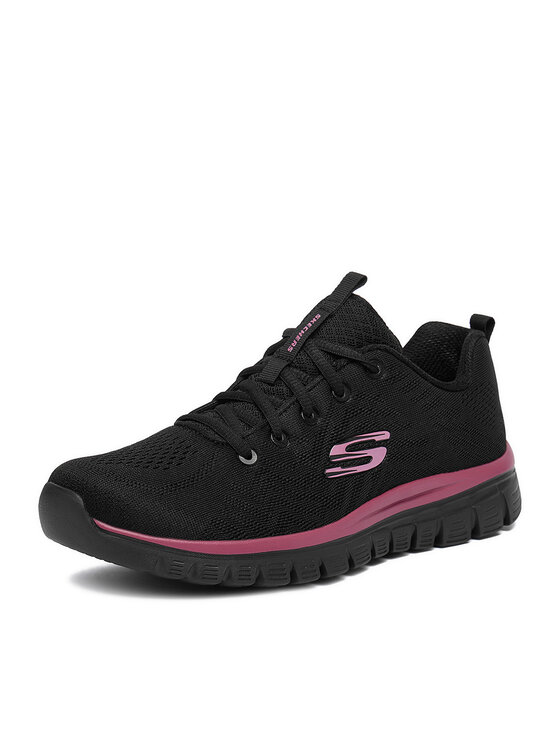Skechers Skechers Sneakers C-GRACEFUL 12615 BKMV Schwarz