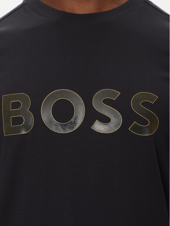 BOSS BOSS Majica TL Logo 50535170 Mornarsko modra Regular Fit