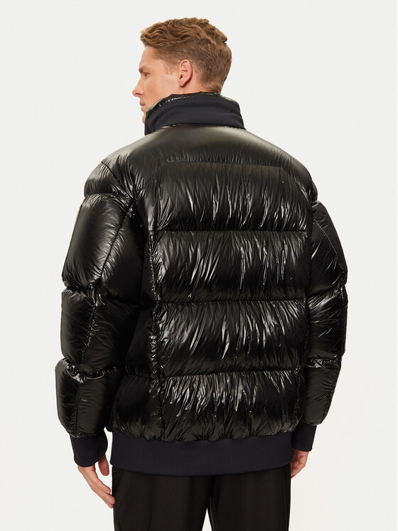 BOSS Boss Pūkinė striukė Ronnie 50522627 Juoda Regular Fit