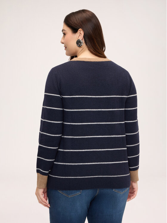 Fiorella Rubino Fiorella Rubino Maglione M558L008853N034 Blu Regular Fit