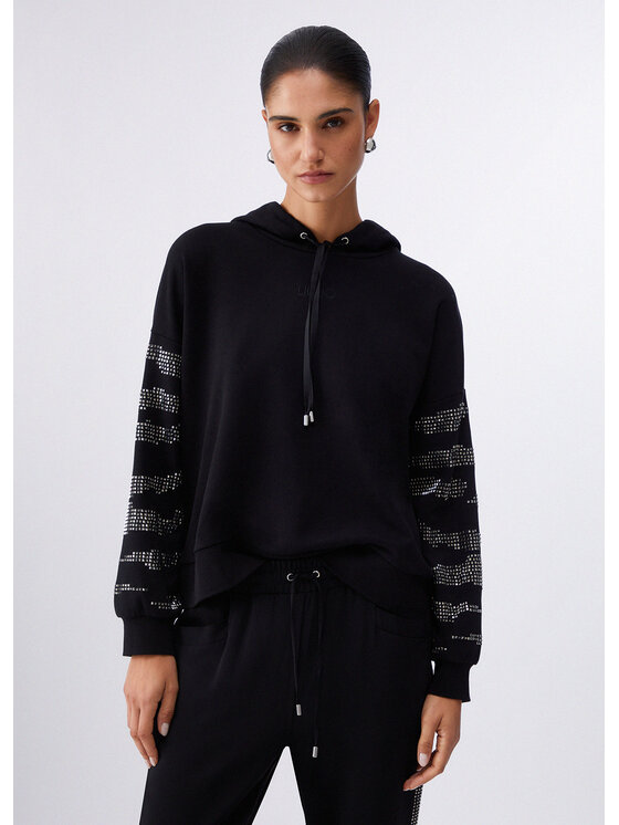 Liu Jo Liu Jo Felpa TA6129FS00222222 Nero Regular Fit