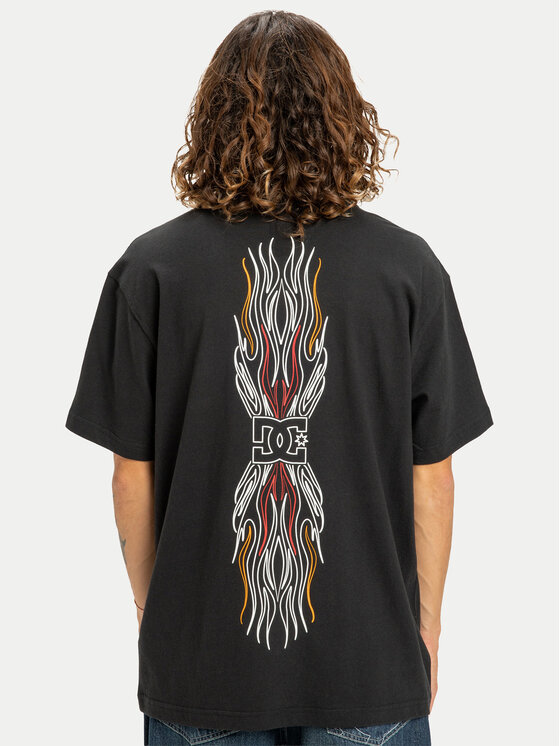 DC Shoes DC Shoes T-Shirt Burn Out EDYZT04356 Schwarz Regular Fit