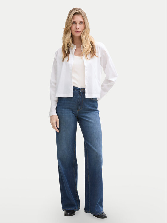 Tom Tailor Tom Tailor Top 1045540 Bílá Regular Fit