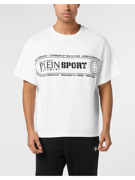 Plein Sport Plein Sport T-shirt 28493 Bianco Regular Fit