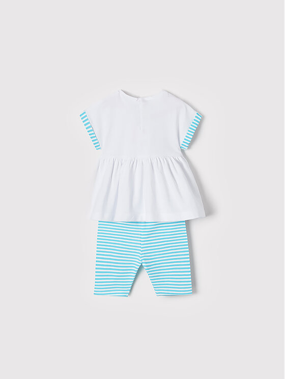 Mayoral Mayoral Set Kleid und Leggings 1239 Bunt Regular Fit