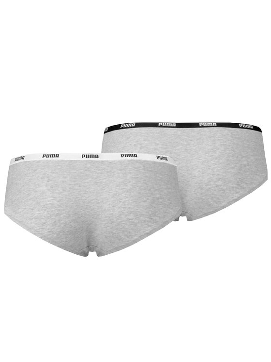 Puma Puma Figi klasyczne Puma Hipsters 2 Pack Szary