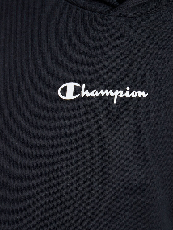 Champion Champion Majica dugih rukava 306320 Crna Regular Fit