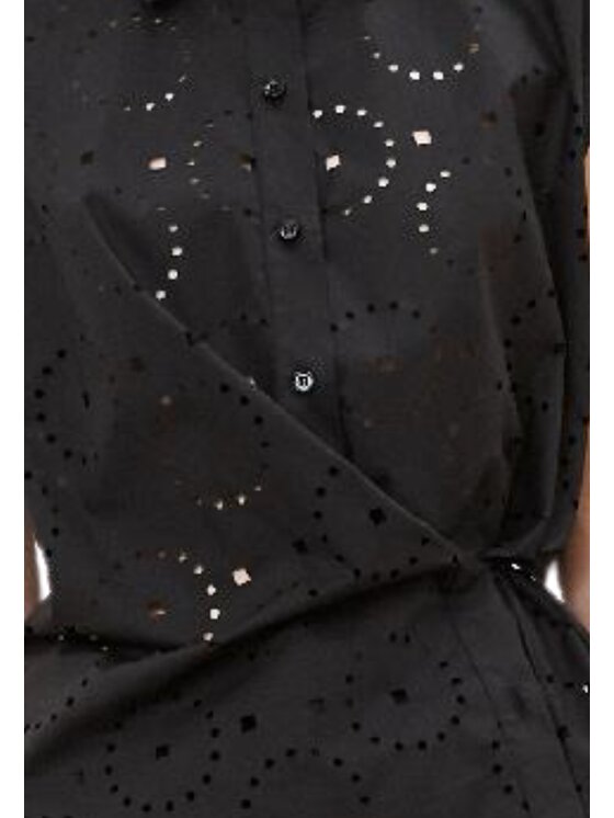 MeiMeiJ MeiMeiJ Camicia m5ea06-nero Nero Regular Fit