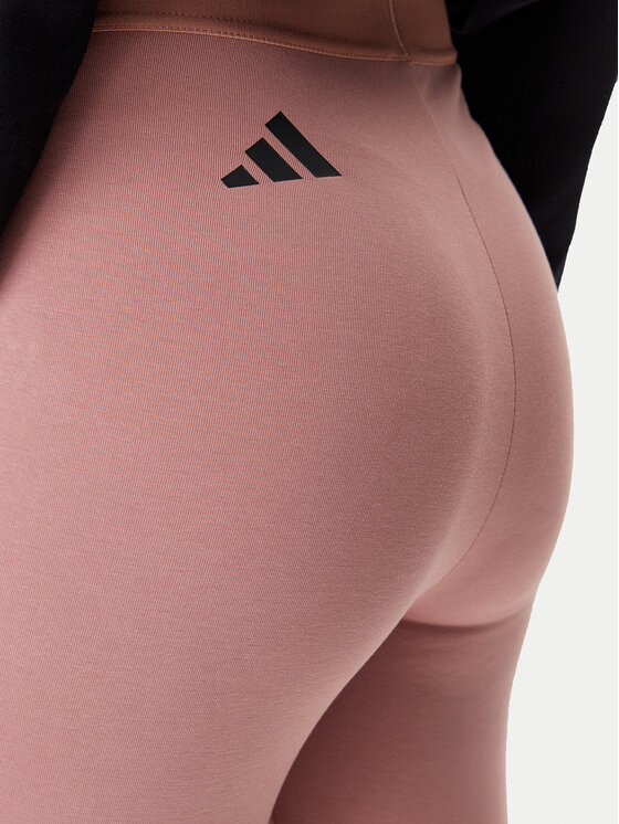 adidas adidas Legíny Future Icons 3-Stripes JE0223 Růžová Slim Fit