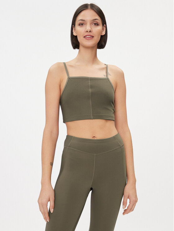 Reebok Reebok Top Yoga Performance IM4045 Grün Fitted Fit