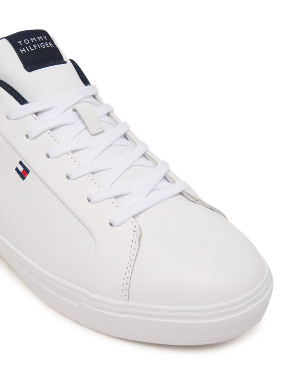 Tommy Hilfiger Tommy Hilfiger Tenisice Lightweight Pinperf Lth Sneaker FM0FM05981 Bijela