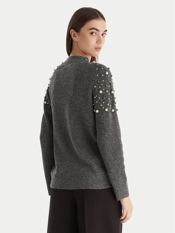 Artigli Artigli Пуловер ACMA002813 Сив Regular Fit