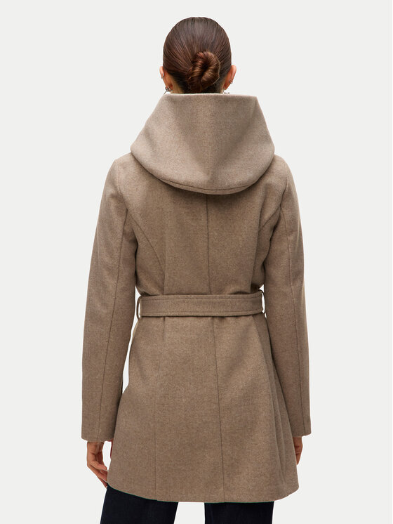 Vero Moda Vero Moda Cappotto di transizione Popliva 10310779 Beige Regular Fit