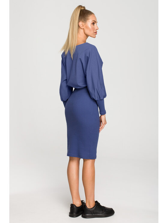 Made of Emotion Made of Emotion Abito da cocktail M690 Blu Regular Fit
