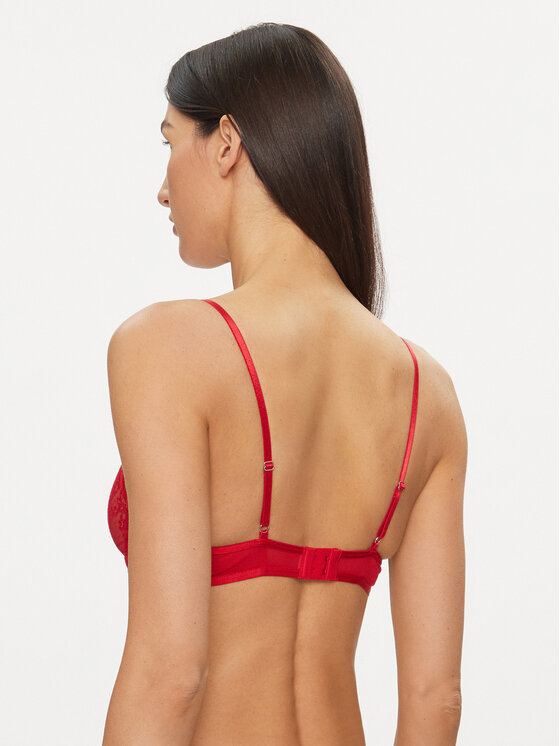 Hunkemöller Hunkemöller Bralette krūšturis Isabelle Up 184808 Sarkans