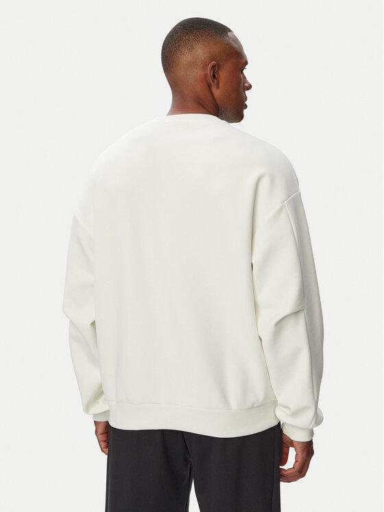 adidas adidas Μπλούζα Soft Lux Crew Sweatshirt KF8585 Κρεμ Regular Fit