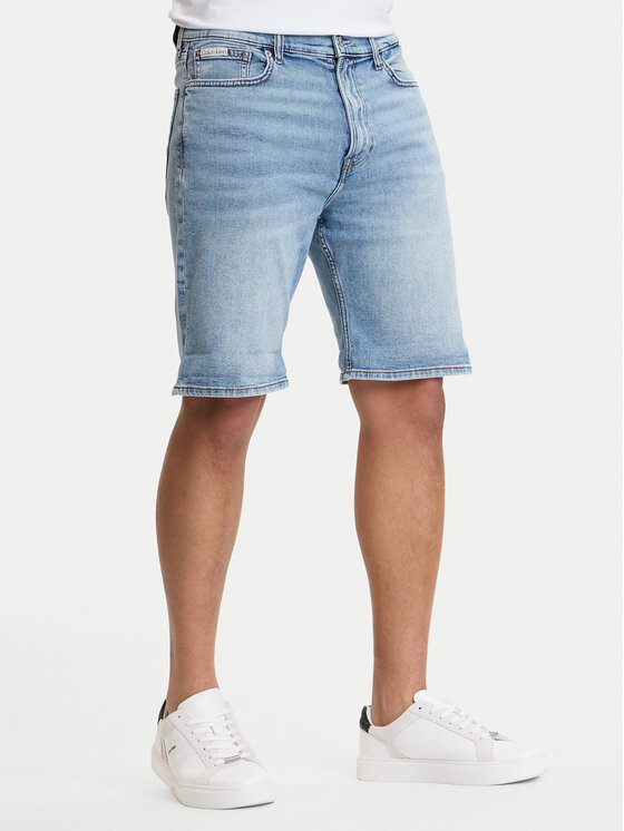 Calvin Klein Jeans Pantaloni scurți de blugi LV04RF920G Albastru Regular Fit