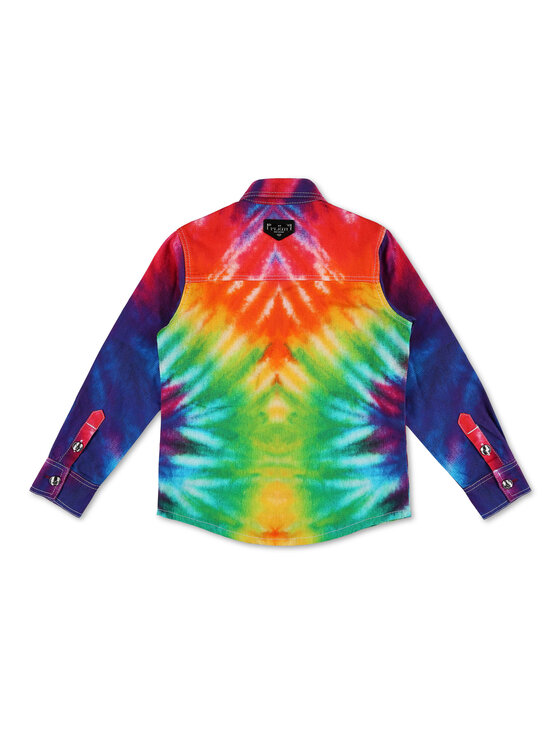 PHILIPP PLEIN PHILIPP PLEIN camicia di jeans 4167 Multicolore Basic Fit