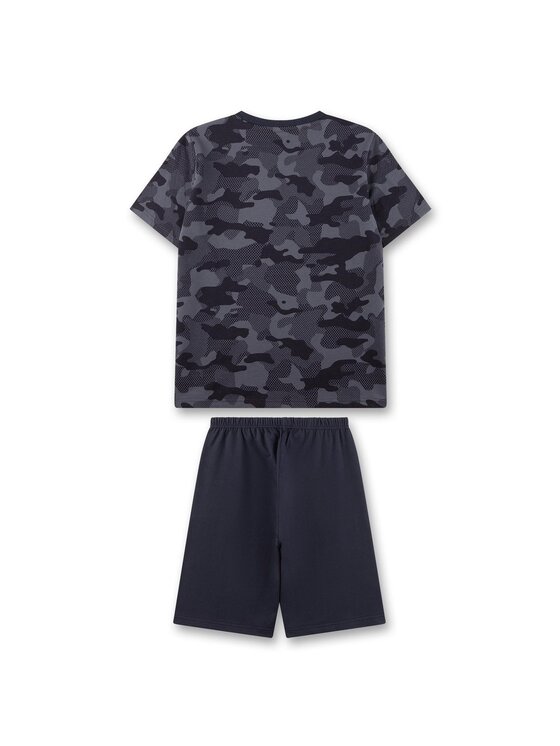 Sanetta Sanetta Piżama 27974 Czarny Comfort Fit