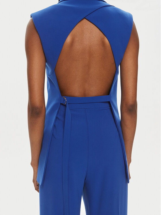 Patrizia Pepe Patrizia Pepe Gilet 2S1486/A049-CA01 2S1486/A049-CA01 Blu Regular Fit