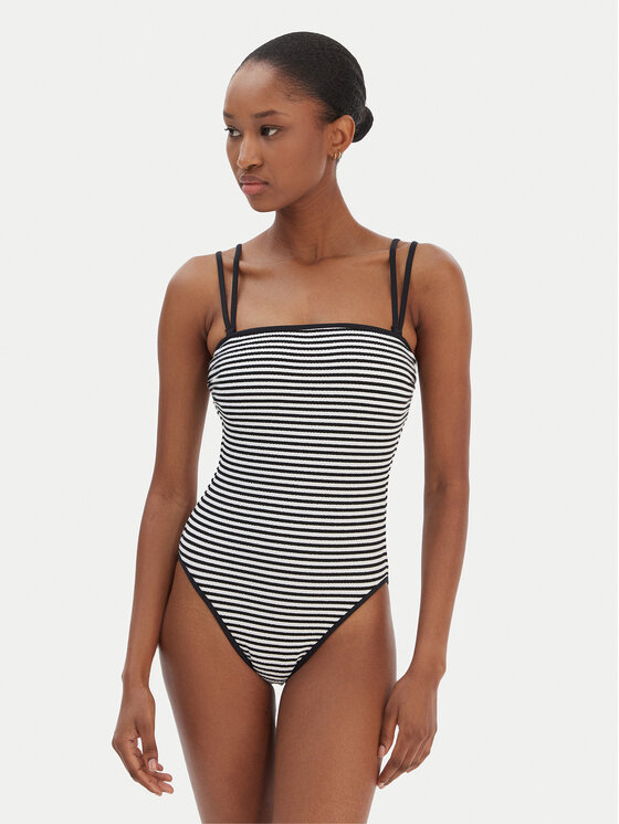 Seafolly Seafolly Costum de baie Clubhouse 11126DD281 Negru