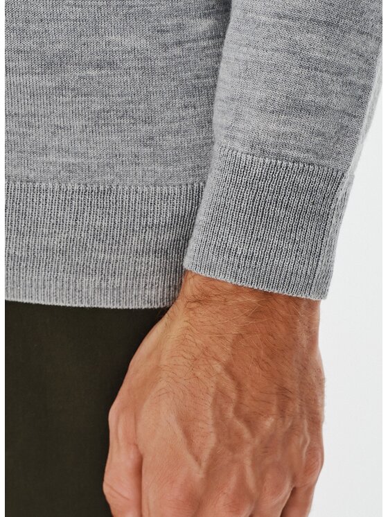 Pako Lorente Pako Lorente Sweter P24WF-2X-012 Szary Classic Fit