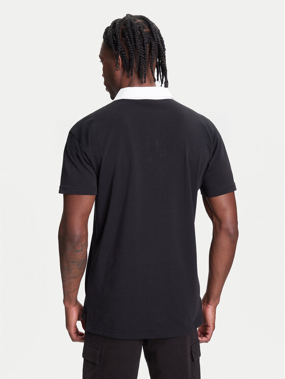 Kappa Kappa Polokošile Authentic Nilde 351R2IW Černá Regular Fit