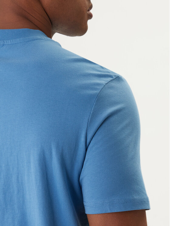 Napapijri Napapijri T-Shirt Smallbox NP0A88TR Niebieski Regular Fit