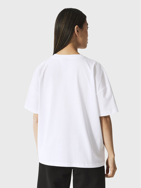 T-shirt TG22-TSD502 Bianco Relaxed Fit