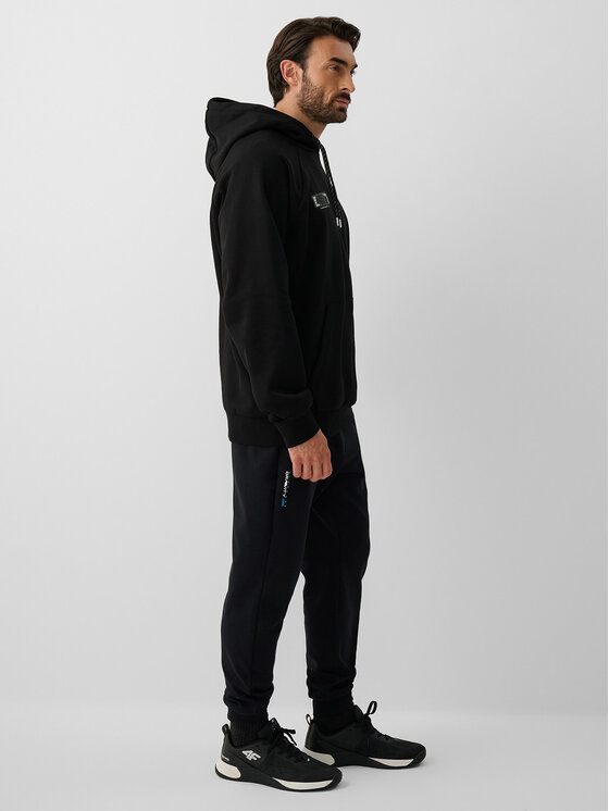 4F 4F Spodnie dresowe IRON MODE Czarny Regular Fit