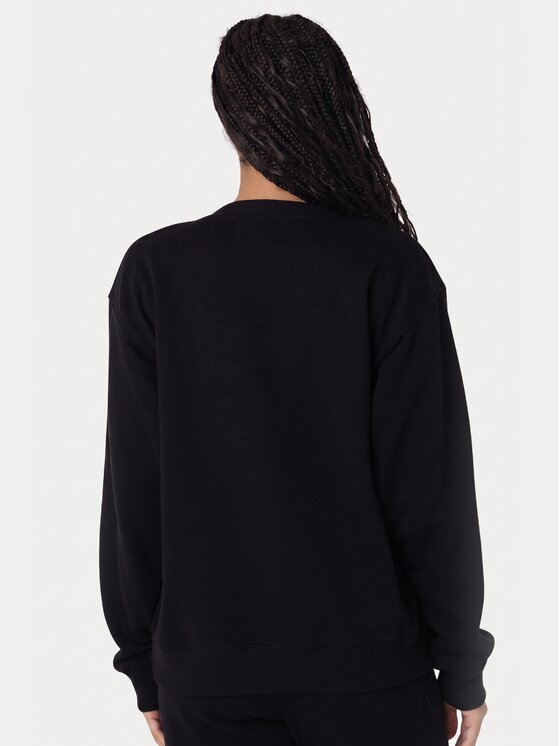 BASICLO BASICLO Bluza W-2095-99 Czarny Oversize