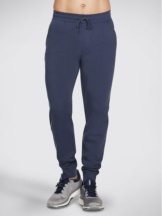 Skechers Teplákové nohavice Sweats Essential Jogger PT16 Sivá Regular Fit