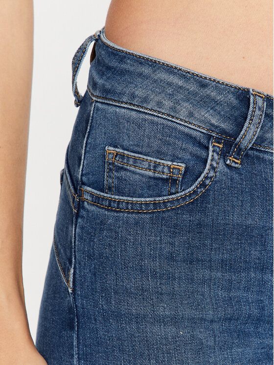 Liu Jo Liu Jo Traperice UF3003 D4448 Plava Skinny Fit