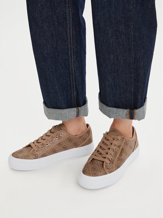 Guess Sneakers FLTJ10 FAL12 Maro deschis