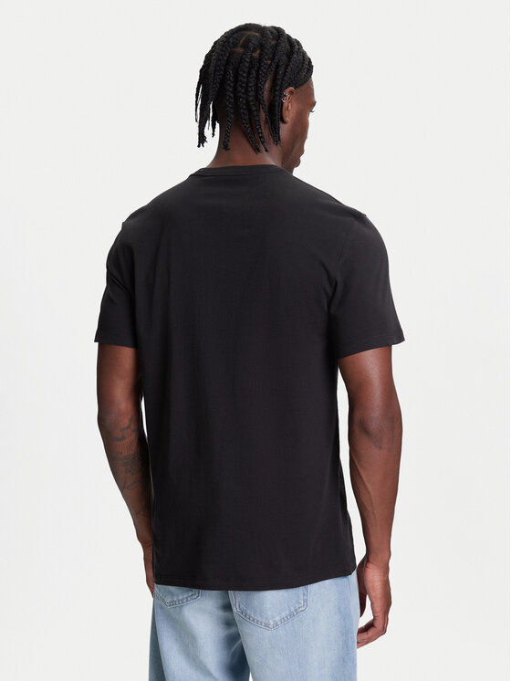 Calvin Klein Calvin Klein T-shirt Box Tape Graphic LV04RC854G Crna Regular Fit